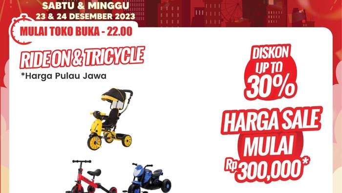 Transmart Full Day Sale-Sepeda anak