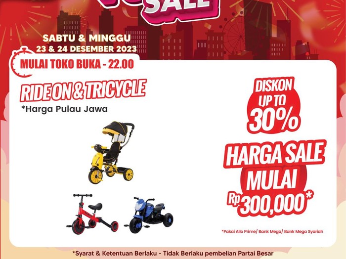Transmart Full Day Sale-Sepeda anak