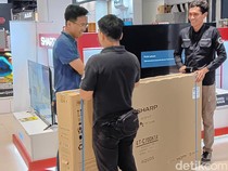 TV dan AC Laku Keras di Transmart Full Day Sale Hari Kedua