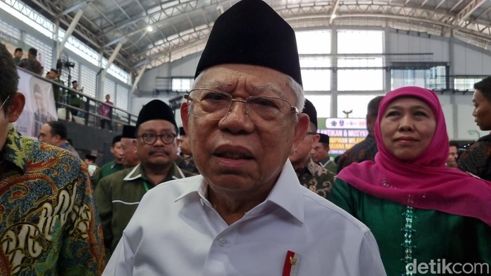 wapres maruf amin di kampus unesa