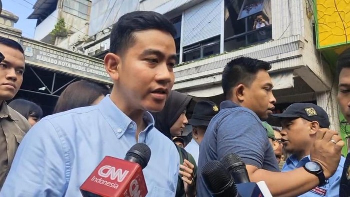 Cawapres nomor urut 2, Gibran Rakabuming Raka (Adrial/detikcom)