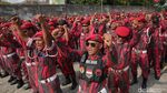 Ganjar Pimpin Apel Satgas PDIP DPC Kota Surakarta
