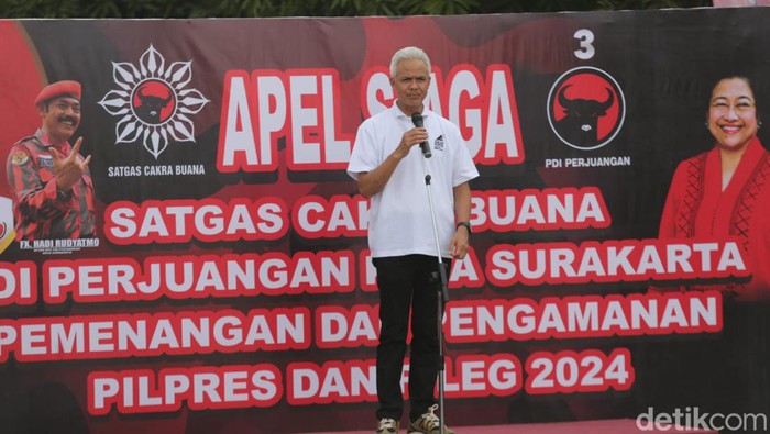 Ganjar Pranowo (Wildan Noviansah/detikcom)
