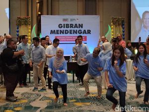 Momen Gibran Ikut Menari Dana Dana Khas Bolaang Mongondow di Manado