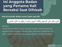 Anggota Badan yang Pertama Kali Bersaksi saat Dihisab