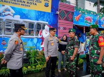 Kapolda Cek Pos Pengamananan Nataru, Pastikan Gereja Aman