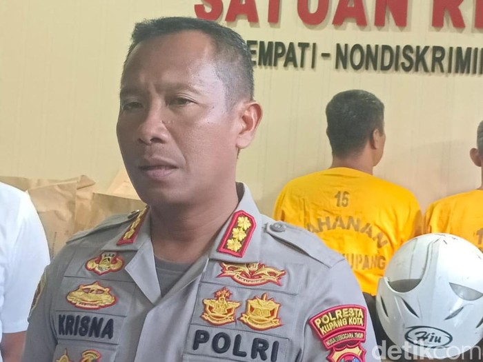 Kapolresta Kupang Kota, Kombes Rishian Krisna Budhiaswanto.