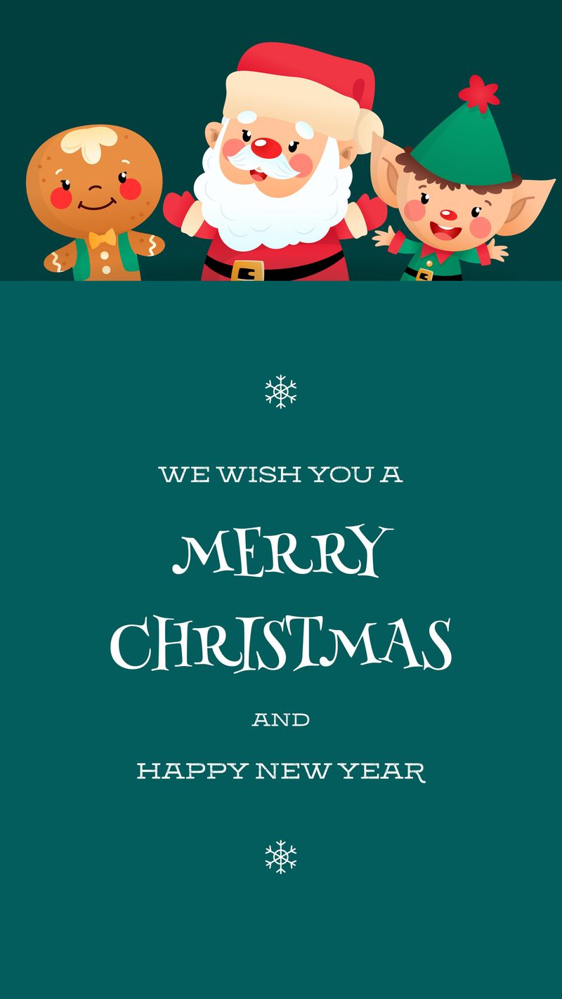 Kartu Natal 2023 dan Tahun Baru 2024