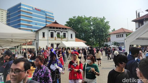 Suasana Lawang Sewu di Libur Nataru