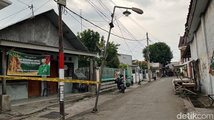 Lokasi pasutri di Kota Mojokerto tewas tersetrum