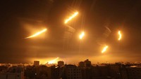 Perang Hamas dengan Israel menjadi salah satu peristiwa yang paling mencolok di 2023. Konflik kedua negara ini pecah kembali pada Sabtu (7/10/2023) setelah pasukan Hamas menyerang wilayah Selatan Israel. AP Photo/Abed Khaled.