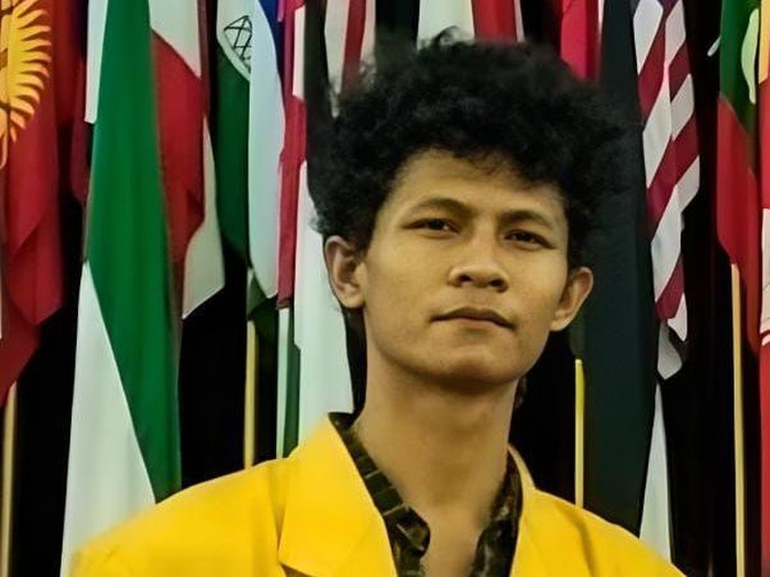 Presiden Mahasiswa Universitas Jayabaya Ridha Furqon Wahyu Ramdhani