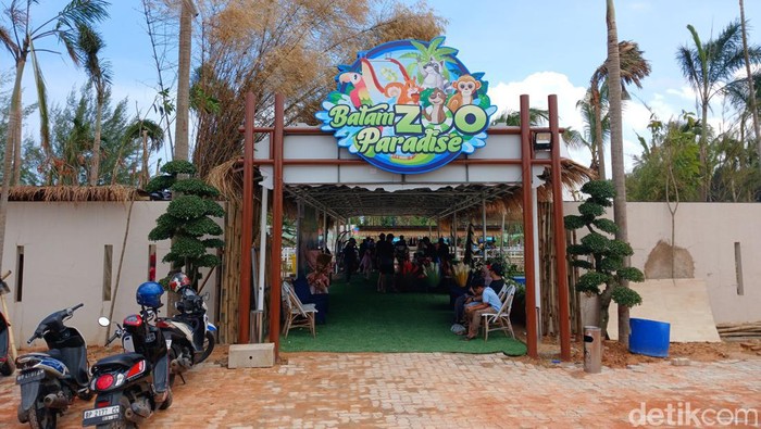Suasana di Batam Zoo Paradise. (Alamudin Hamapu/detikSumut)