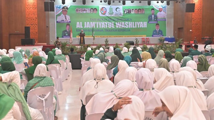 Suasana Tasyakuran Milad ke-93 Al Jamíyatul Washliyah (Istimewa)