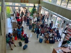Libur Nataru, WN Timor Leste Ramai-ramai Masuk Indonesia via PLBN Motaain