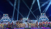 Selama pelaksanaan temu karya SMK Seni se-Indonesia sejumlah kegiatan pun dilakukan yakni malam keakraban, lokakarya tari dan musik, sarasehan dan diskusi transfer gagasan, belajar produksi konten bersama ahli, malam apresiasi, hingga pentas pertunjukan kolaborasi. (Foto: Kemdikbud)