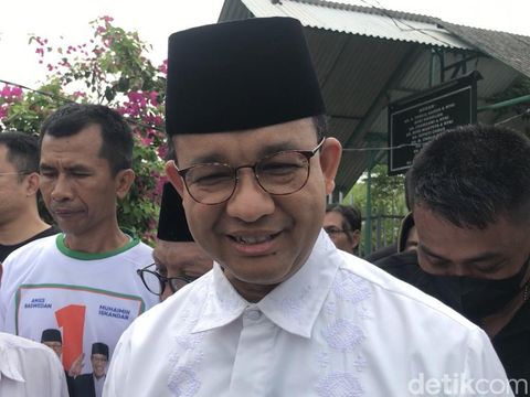Capres nomor urut 01 Anies Baswedan.