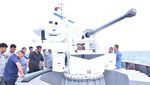 Bakamla RI Uji Fungsi Senjata Meriam 30 MM