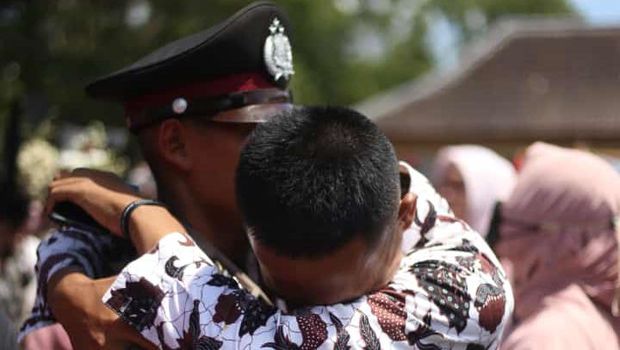 Bripda Ahmad Rifai, anak petani yang lulus Diktukba Lemdiklat Polri.