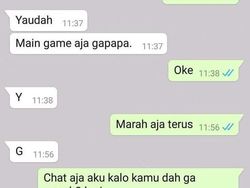 Chat Pacar Ngambek, Cara Ngertinya Kayak Pecahkan Teka-teki