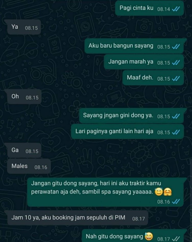 Chat Pacar Ngambek, Cara Ngertinya Kayak Pecahkan Teka-teki