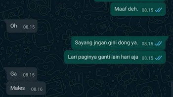 Kalau ini edisi pacar peka. Foto: Instagram/kocak_bareng2