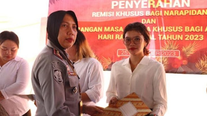 Sebanyak 16 narapidana di Provinsi Gorontalo mendapatkan remisi Natal 2023.