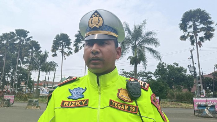Kasat Lantas Polres Bogor AKP Rizky Guntama (Rizky-Detikcom)