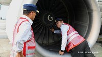 Menhub mengatakan berdasarkan data dari Otban Wilayah I pesawat yang telah dilakukan ramp check sebanyak 60 persen.