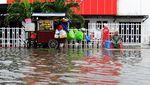 Gegara Hujan dan Air Pasang, Kota Dumai Dilanda Banjir