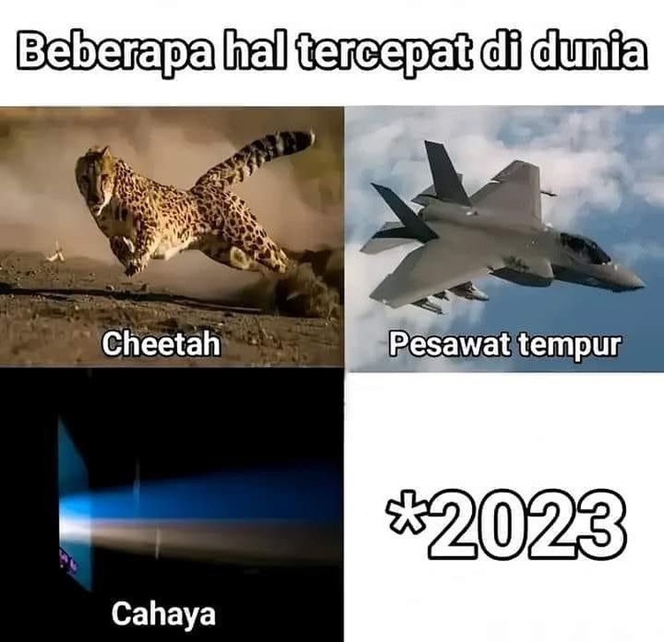 Meme Tahun Baru 2024, Waktu Berlalu Cepat Banget! Sebentar lagi tahun baru 2024. Gimana, sudah ada siapin resolusi untuk tahun depan belum, detikers?