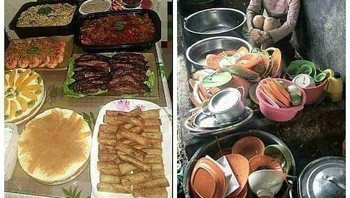 Habis bakar-bakar, siap-siap cuci piring besok paginya. Foto: Instagram/resepmasakterbaik  