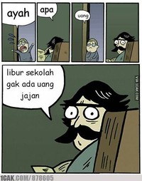 Libur sekolah selalu jadi momen yang ditunggu pelajar. Lihat meme berikut jadi bikin nostalgia ke momen tersebut.