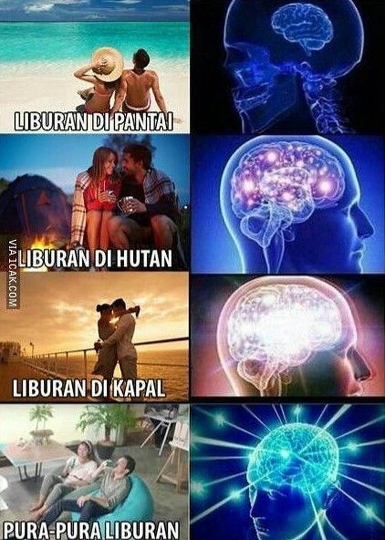 Libur sekolah selalu jadi momen yang ditunggu pelajar. Lihat meme berikut jadi bikin nostalgia ke momen tersebut.