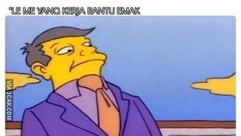 Kadang kalau bantu orangtua pas libur sekolah juga dapat bonus kok. Makanya bangun, jangan tidur terus. Foto: 1cak  