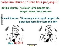 Nostalgia Rasanya Libur Sekolah, Ah, Jadi Kangen!