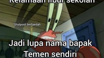 Gimana, masih ingat apa sudah mulai lupa? Foto: Instagram/dibikinngakak  