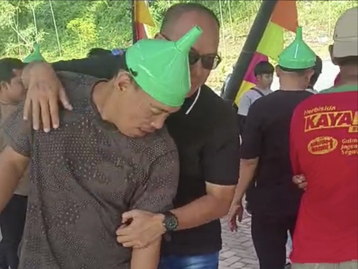 Penangkapan pencuri HP, Ardianto, di Siger Park Bakauheni, Lampung Selatan