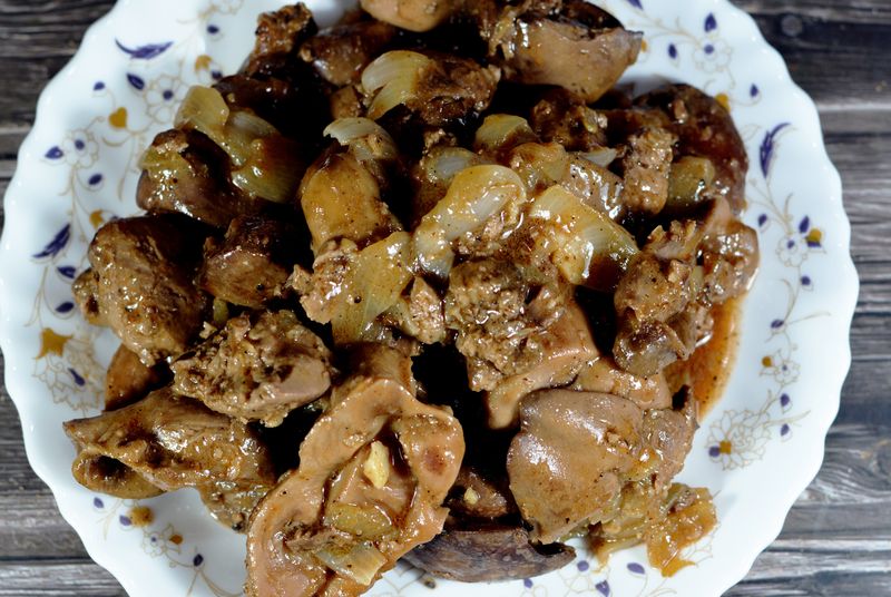 Resep Tumis Hati dan Ampela Lada Hitam