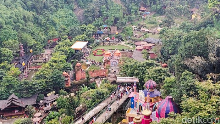Salah satu tempat wisata di Lembang, Bandung Barat.