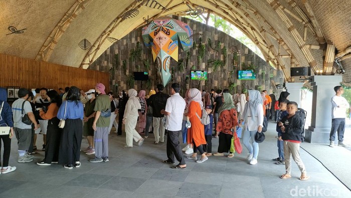 Suasana di Solo Safari saat libur natal 2023,S Senin (25/12/2023)