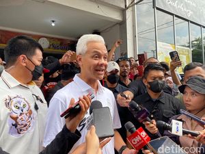 Ganjar Pede Hadapi Prabowo-Anies di Debat Capres soal Pertahanan-Geopolitik