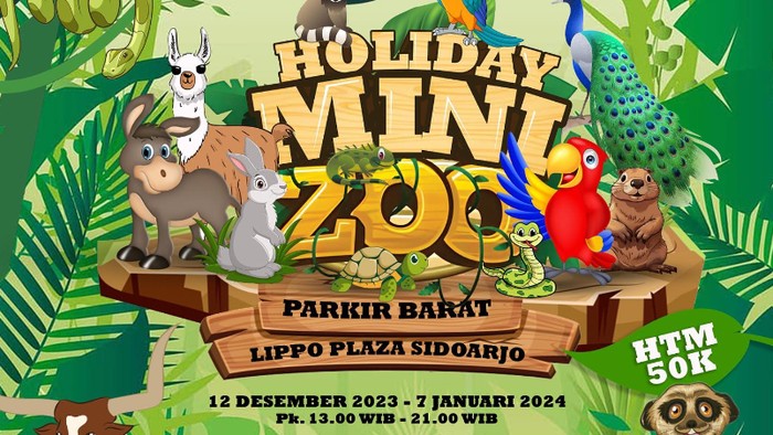 Holiday Mini Zoo di Sidoarjo.