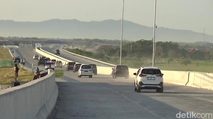 Jalur fungsional tol Solo-Jogja. Foto diunggah pada Selasa (26/12/2023).