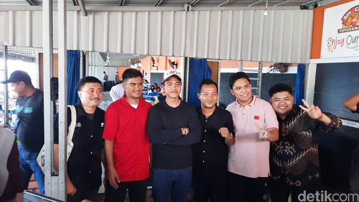 Kaesang Temui Influencer di Ternate, Maluku Utara. (Annisa Aulia Rahim/detikcom)