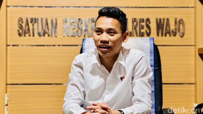 Kasat Reskrim Polres Wajo Iptu Aditya Pandu Drajat.