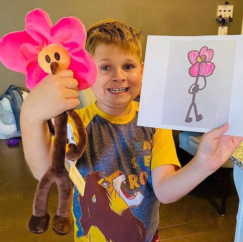 Keren! Gambar Anak-anak Ini Dibikin Boneka Sungguhan