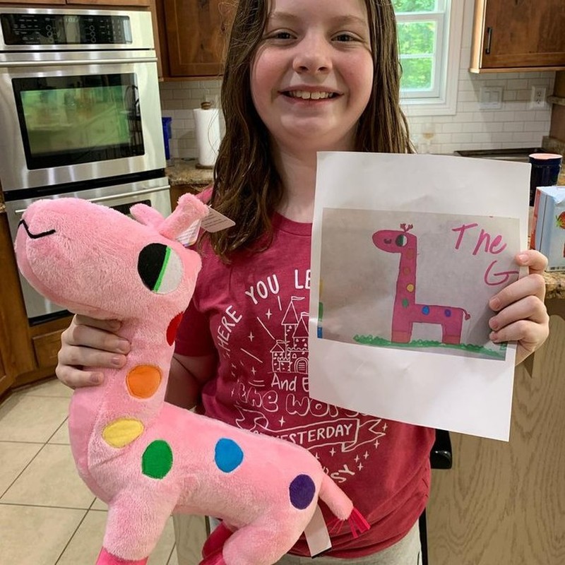 Keren! Gambar Anak-anak Ini Dibikin Boneka Sungguhan