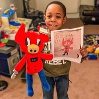 Keren! Gambar Anak-anak Ini Dibikin Boneka Sungguhan