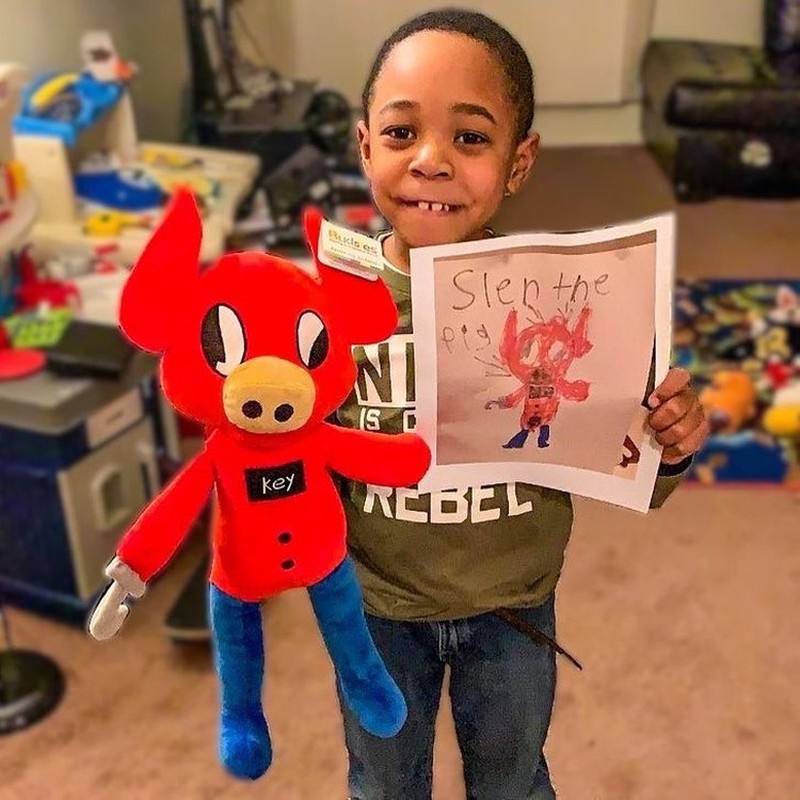 Keren! Gambar Anak-anak Ini Dibikin Boneka Sungguhan